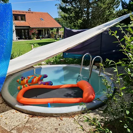 Ferienwohnung Auf Dem Dorf Purgen Buitenkant foto